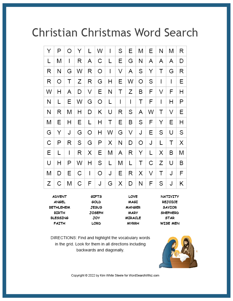 christian-christmas-word-search