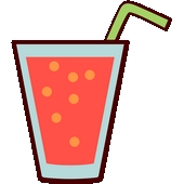 French Drinks Word Search icon